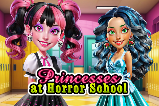 Princesses at Horror School