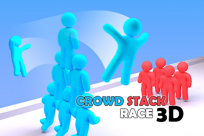 Crowd Stack Race 3D