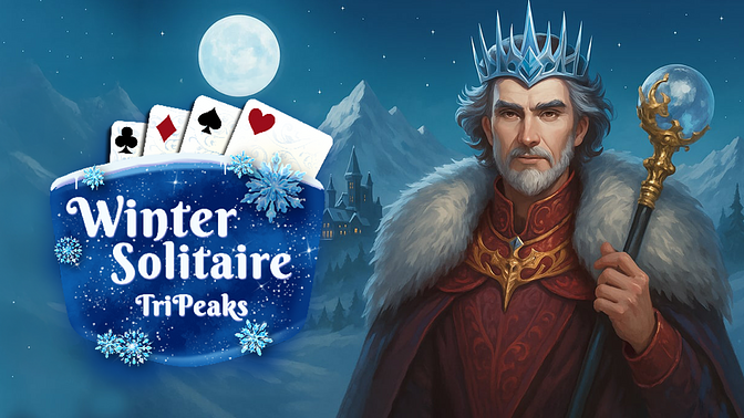 Winter Solitaire Tripeaks
