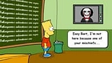 Bart Simpson Saw Game